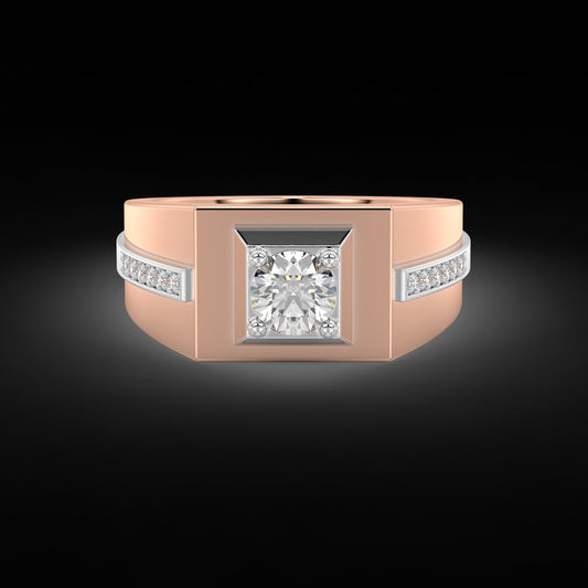 Diamond Ring for her in Rose & White Gold DRG22577