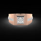 Diamond Ring for her in Rose & White Gold DRG22577