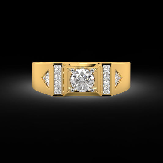 Diamond Ring for her in Yellow Gold DRG22578