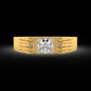 Diamond Ring for her in Yellow Gold DRG22579