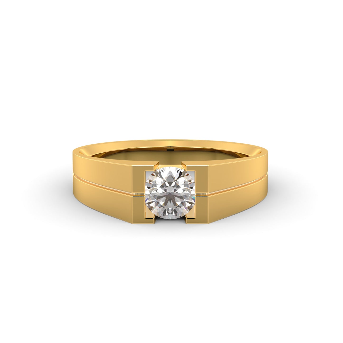 Diamond Ring for her in Yellow Gold DRG22595