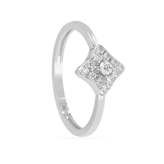 Diamond Ring for her in White Gold DRG22606