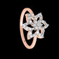 Diamond Ring for her in Rose Gold DRG22608