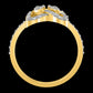 Diamond Ring for her in Yellow Gold DRG22609