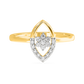 Diamond Ring for her in Yellow Gold DRG22612