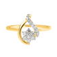 Diamond Ring for her in Yellow Gold DRG22614