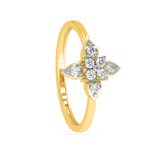Diamond Ring for her in Yellow Gold DRG22616