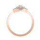 Diamond Ring for her in Rose Gold DRG22620