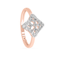 Diamond Ring for her in Rose Gold DRG22620