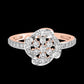 Diamond Ring for her in Rose Gold DRG22621