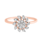 Diamond Ring for her in Rose Gold DRG22624