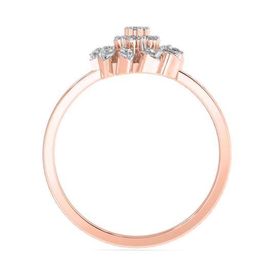 Diamond Ring for her in Rose Gold DRG22624