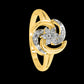 Diamond Ring for her in Yellow Gold DRG22625