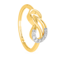 Diamond Ring for her in Yellow Gold DRG22632
