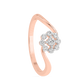 Diamond Ring for her in Rose Gold DRG22639