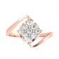 Diamond Ring for her in Rose Gold DRG22640