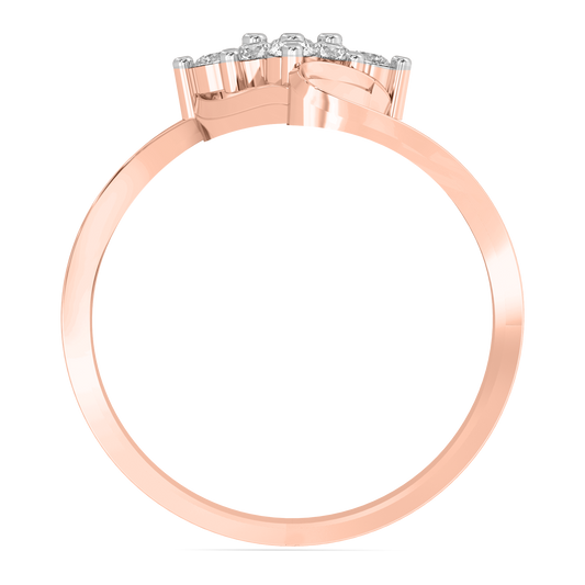Diamond Ring for her in Rose Gold DRG22640