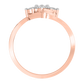 Diamond Ring for her in Rose Gold DRG22640