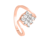 Diamond Ring for her in Rose Gold DRG22640