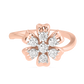 Diamond Ring for her in Rose Gold DRG22644
