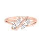 Diamond Ring for her in Rose Gold DRG22647