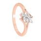 Diamond Ring for her in Rose Gold DRG22653