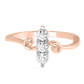 Diamond Ring for her in Rose Gold DRG22658