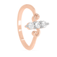 Diamond Ring for her in Rose Gold DRG22658