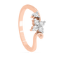 Diamond Ring for her in Rose Gold DRG22659