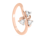 Diamond Ring for her in Rose Gold DRG22660