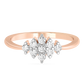 Diamond Ring for her in Rose Gold DRG22662