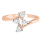 Diamond Ring for her in Rose Gold DRG22667