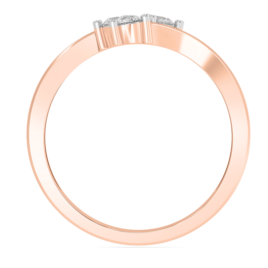 Diamond Ring for her in Rose Gold DRG22667