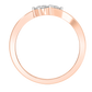 Diamond Ring for her in Rose Gold DRG22667
