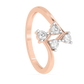 Diamond Ring for her in Rose Gold DRG22667
