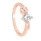 Diamond Ring for her in Rose Gold DRG22668