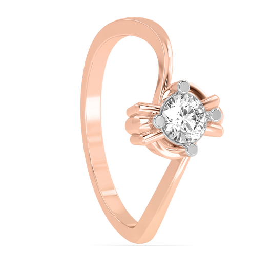 Diamond Ring for her in Rose Gold DRG22669