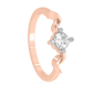 Diamond Ring for her in Rose Gold DRG22670