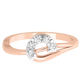 Diamond Ring for her in Rose Gold DRG22671
