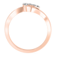 Diamond Ring for her in Rose Gold DRG22671