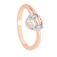 Diamond Ring for her in Rose Gold DRG22671