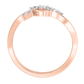 Diamond Ring for her in Rose Gold DRG22678