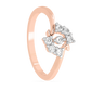 Diamond Ring for her in Rose Gold DRG22679