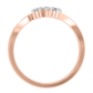 Diamond Ring for her in Rose Gold DRG22680