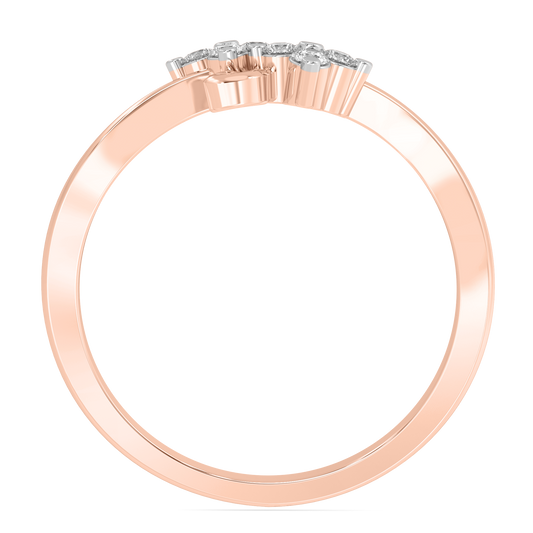 Diamond Ring for her in Rose Gold DRG22682