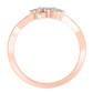 Diamond Ring for her in Rose Gold DRG22682