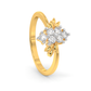 Diamond Ring for her in Yellow Gold DRG22684