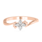 Diamond Ring for her in Rose Gold DRG22685
