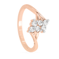 Diamond Ring for her in Rose Gold DRG22691