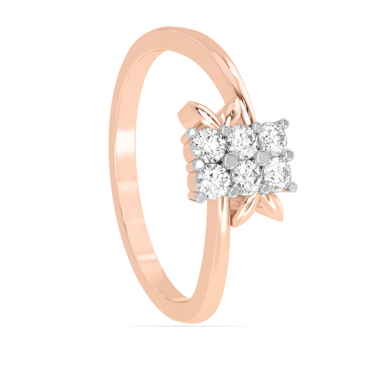 Diamond Ring for her in Rose Gold DRG22692